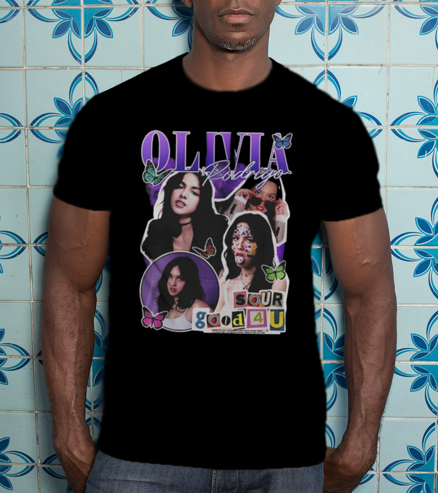 Olivia Rodrigo Sour Good 4 U Butterfly T-Shirt