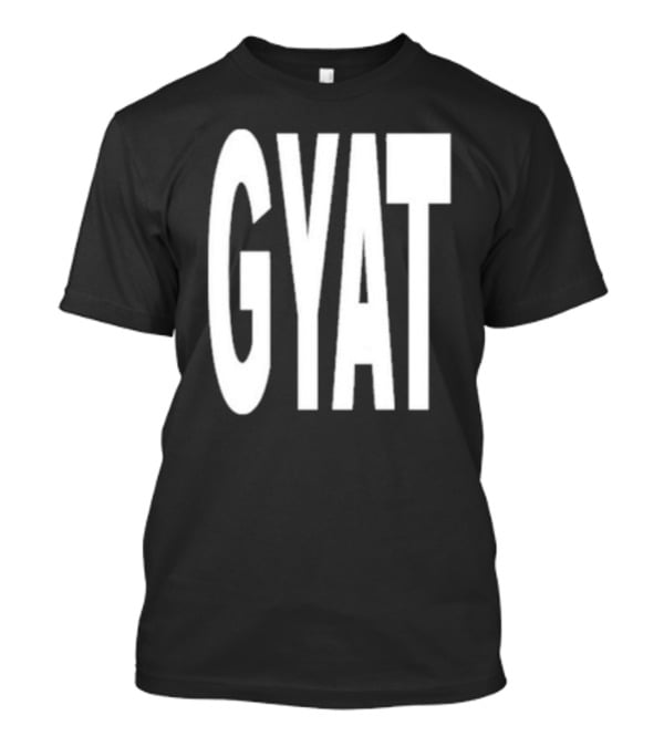 Revive Gyat Bold Statement Text White T-Shirt