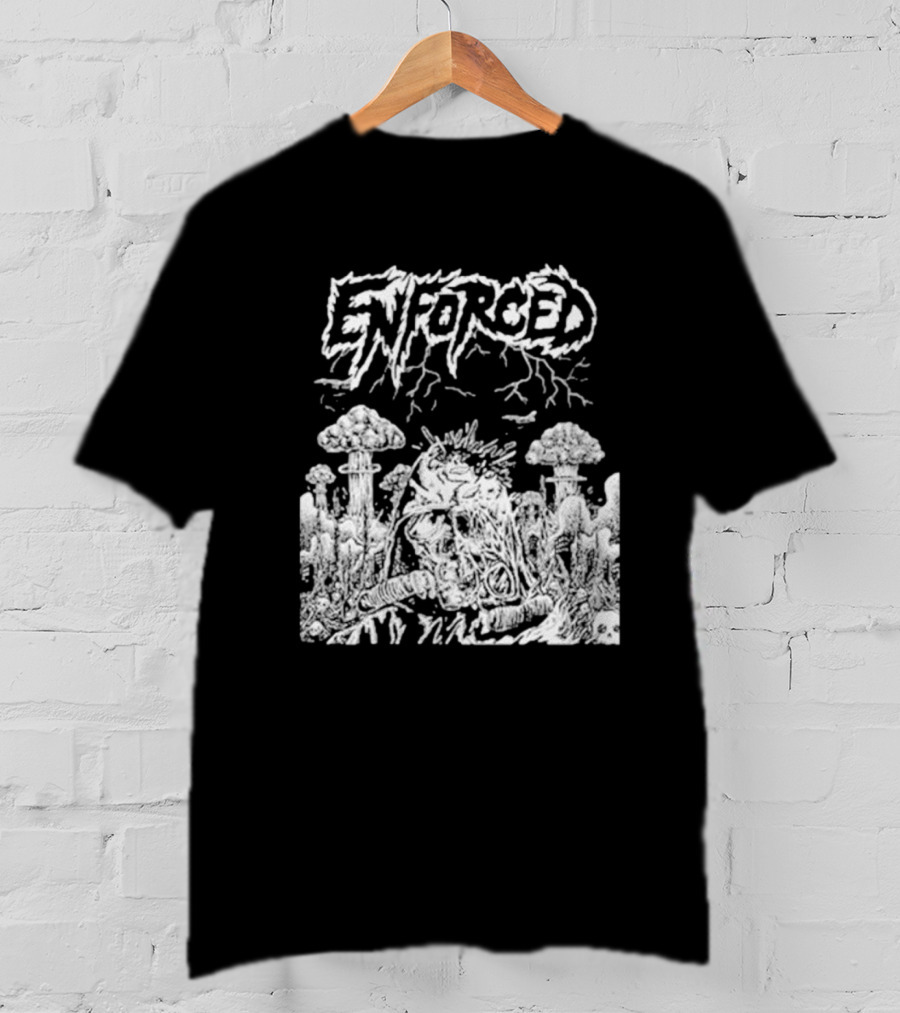 Enforced UXO Apocalyptic Skull Explosions T-Shirt