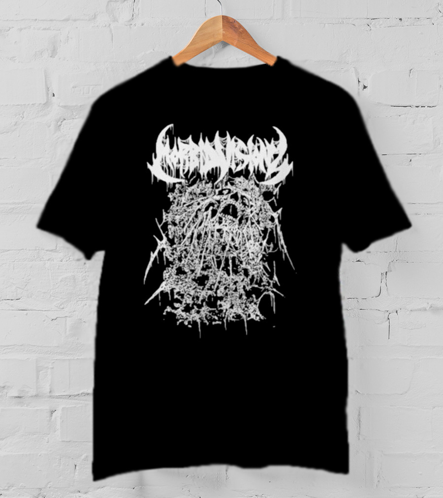 Morbid Visionz Mortal Reclamation Detailed Death Metal Band T-Shirt