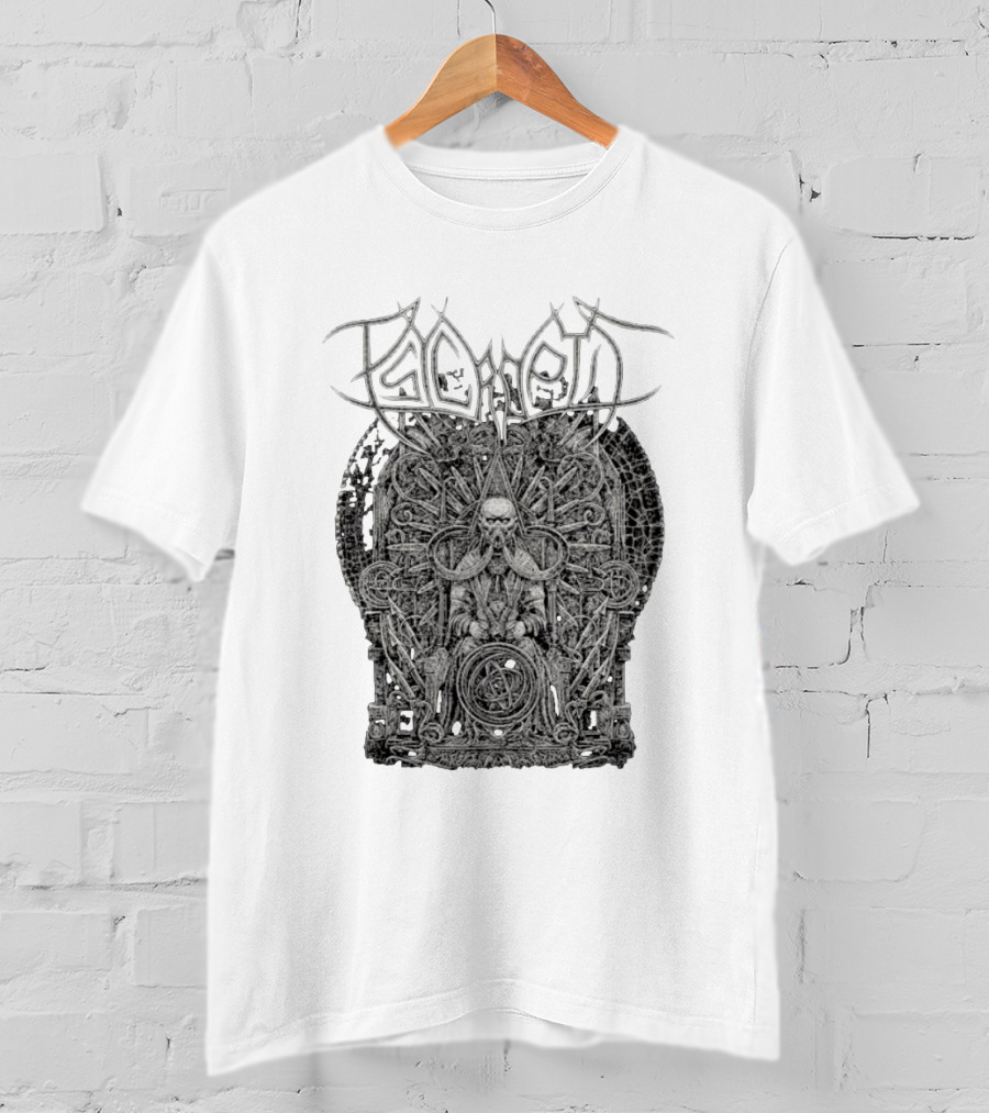 Psycroptic Intricate Skull Throne T-Shirt