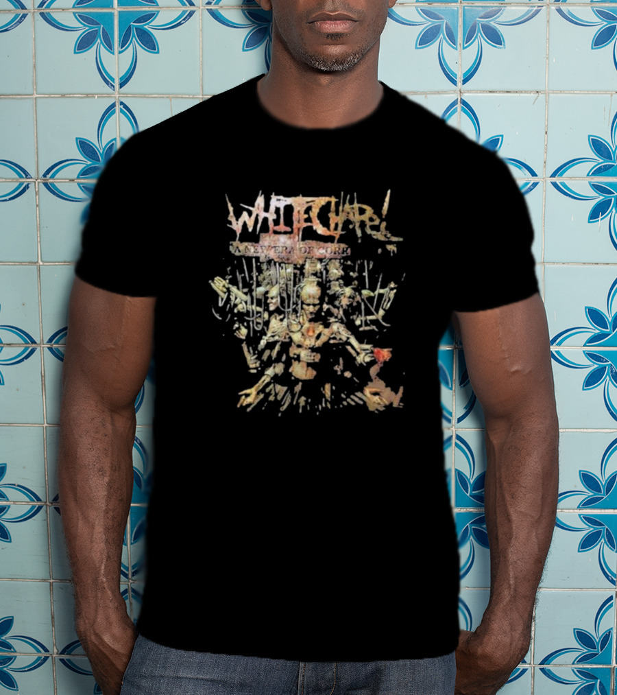 Whitechapel A New Era Of Corruption Mechanical Dystopia T-Shirt