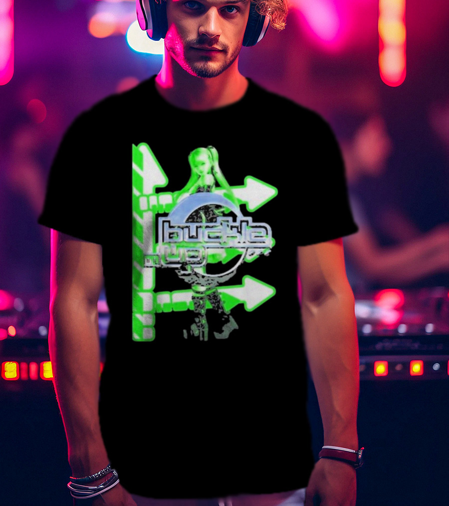 Buckle On Up Quality Spx6900 Green Arrows T-Shirt