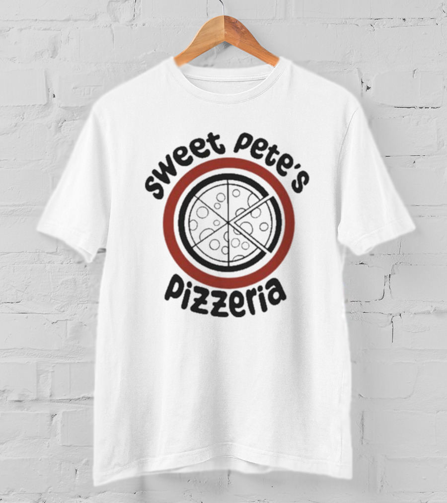 Sweet Pete’s Pizzeria Pizza Circle T-Shirt