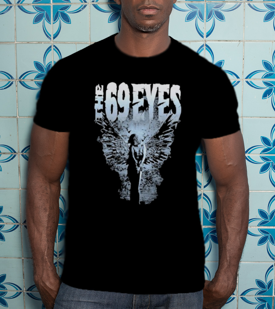 The 69 Eyes Wings Vintage Gothic Angelic T-Shirt