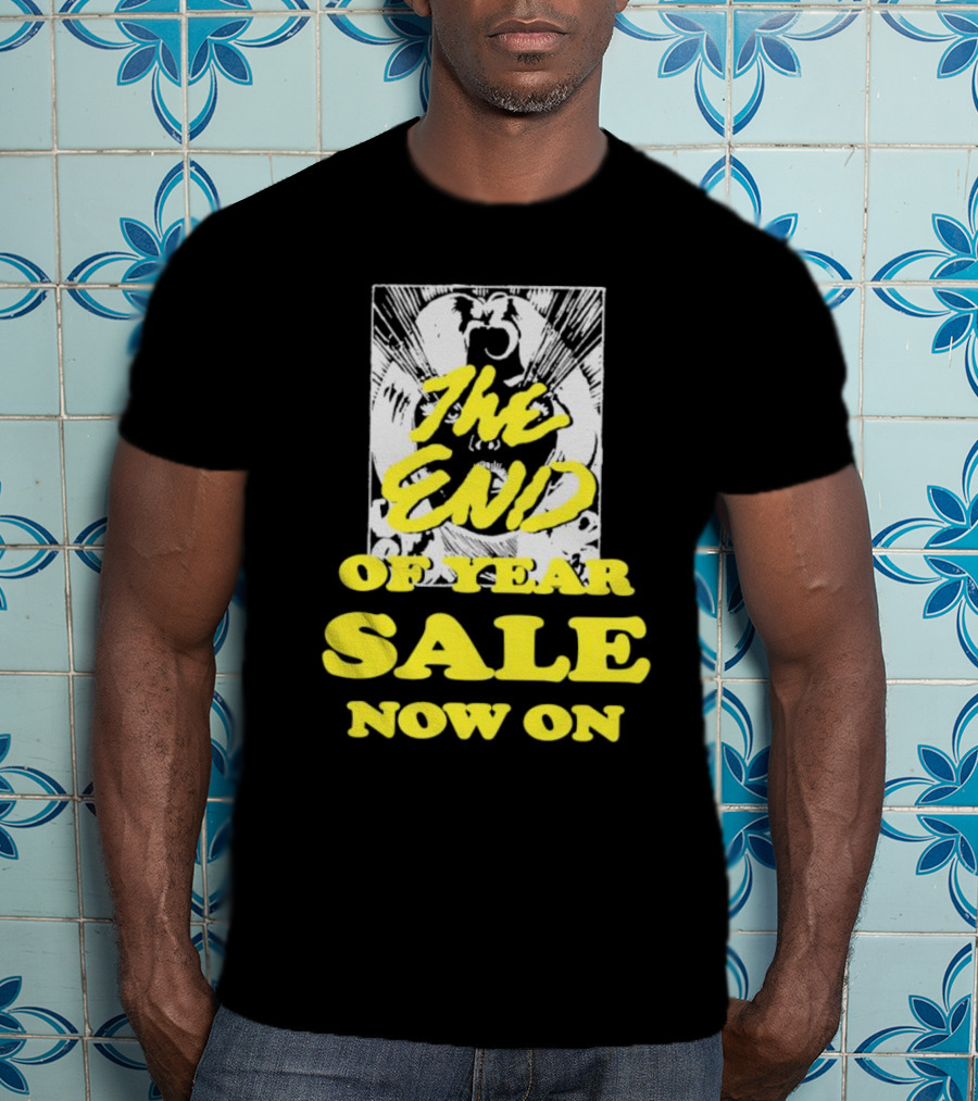 The End Of Year Sale Now On Comic Style Pop Art Explosion T-Shirt