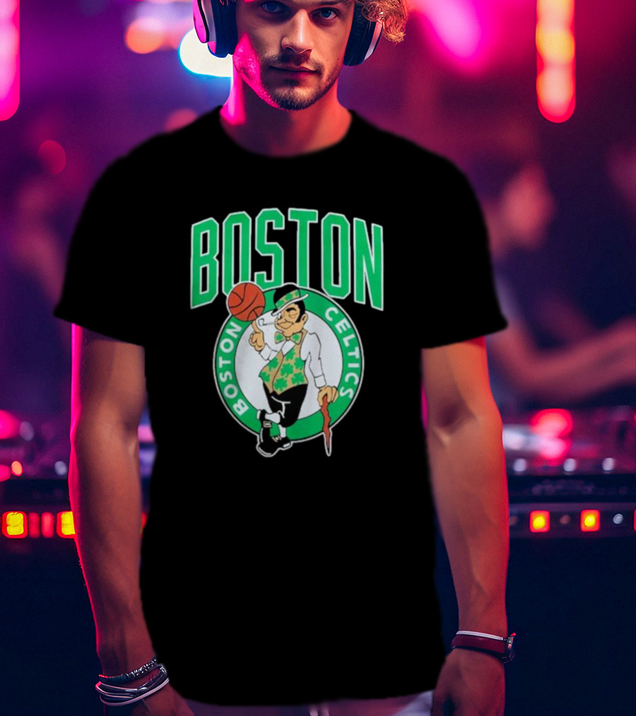 Boston Celtics Basketball Team Universe T-Shirt