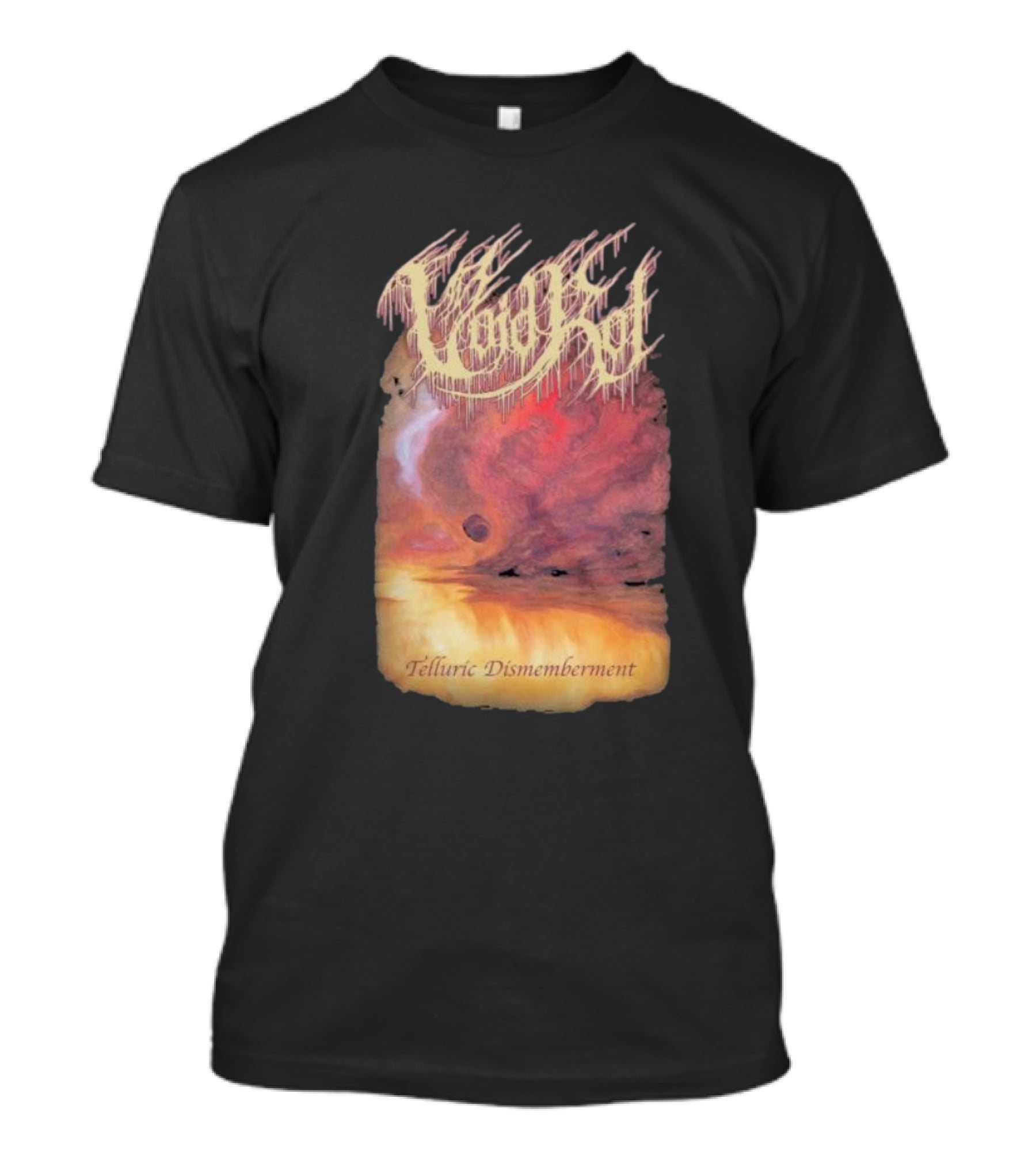 Void Rot Telluric Dismemberment Cosmic Landscape T-Shirt