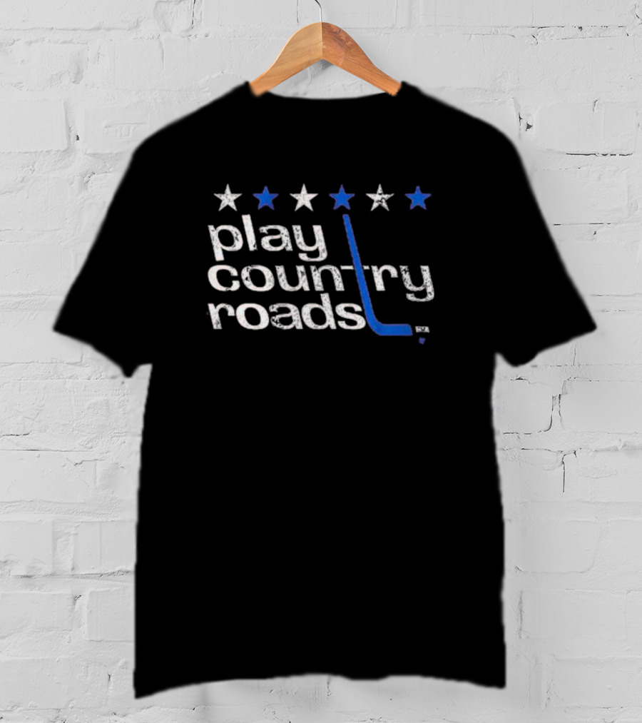 Washington Hockey Stars Play Country Roads T-Shirt