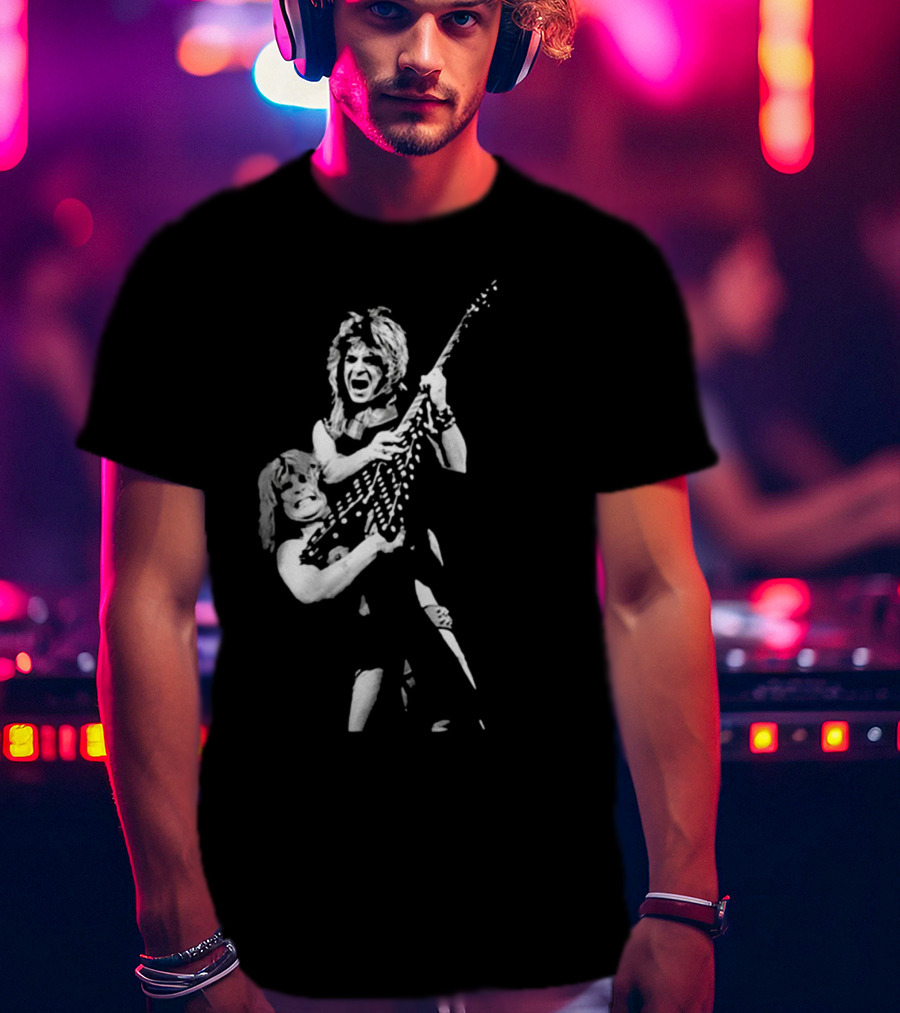 Ozzy Osbourne Randy Rhoads Live Performance Vintage Rock Legends T-Shirt