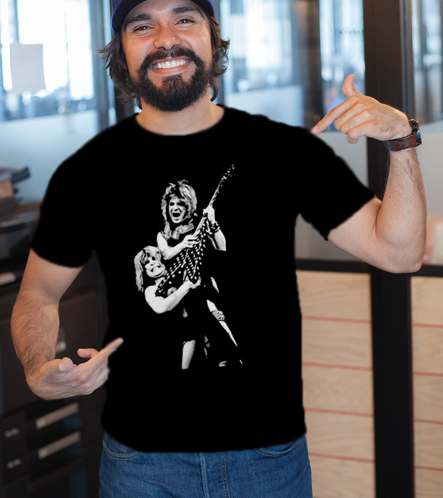 Ozzy Osbourne Randy Rhoads Live Performance Vintage Rock Legends T-Shirt