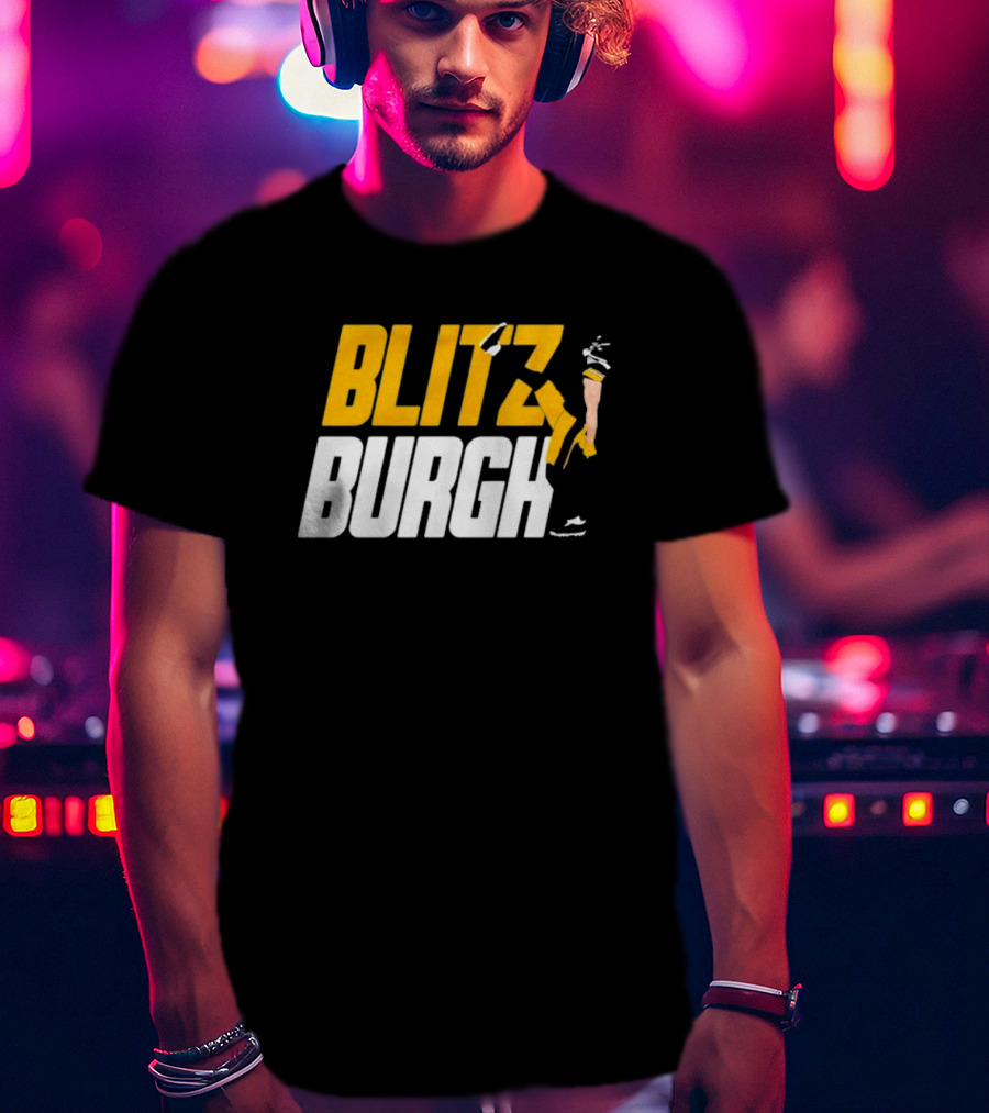 Pittsburgh Steelers Blitzburgh Kicking Action T-Shirt