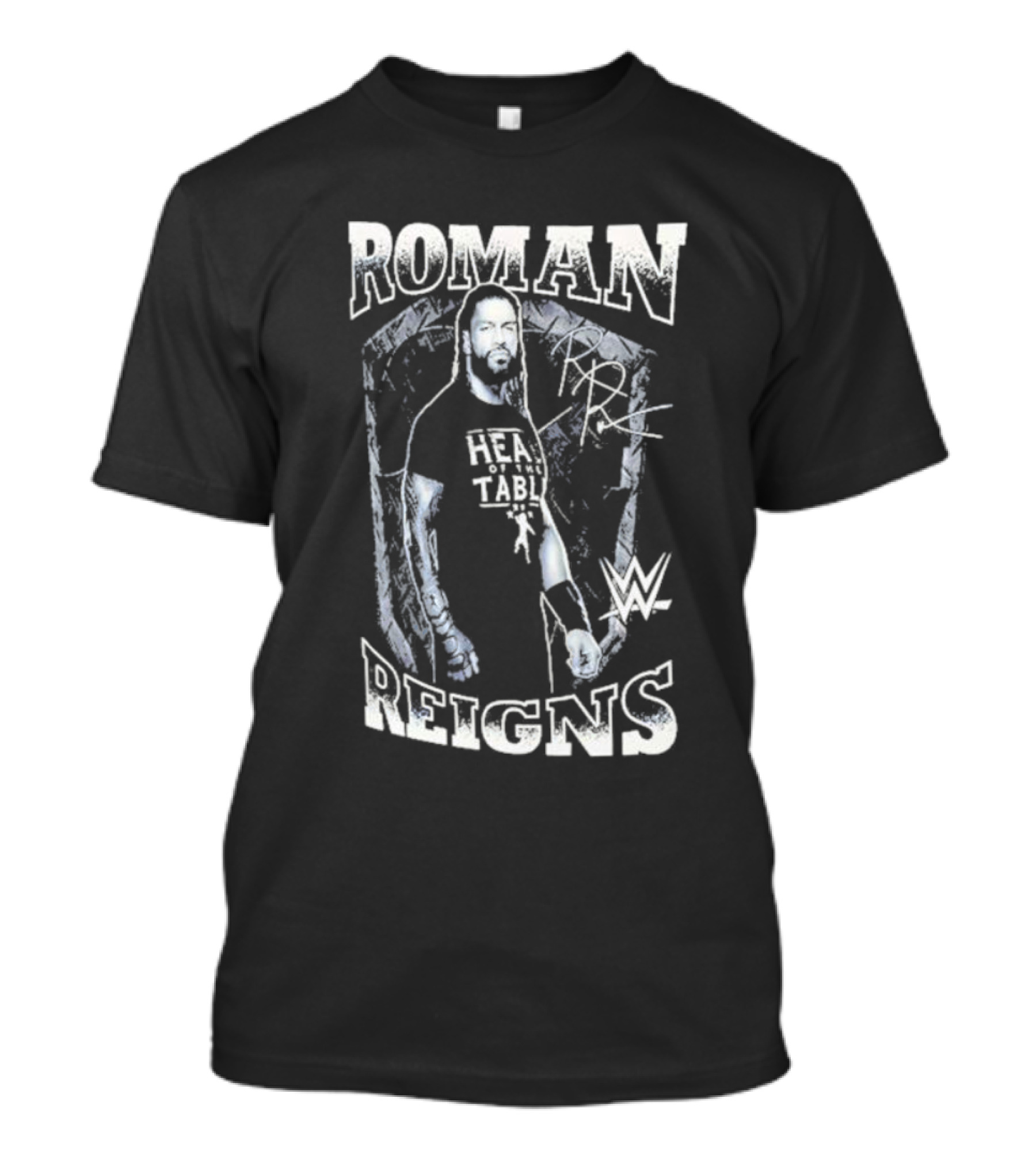 Roman Reigns Head Of The Table WWE Signature Ripple Junction T-Shirt