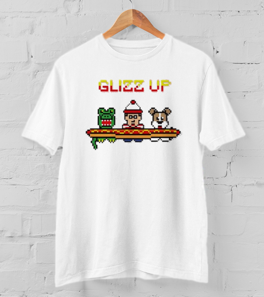 Sir Yacht Glizz Up Pixel Art Boat Adventure T-Shirt