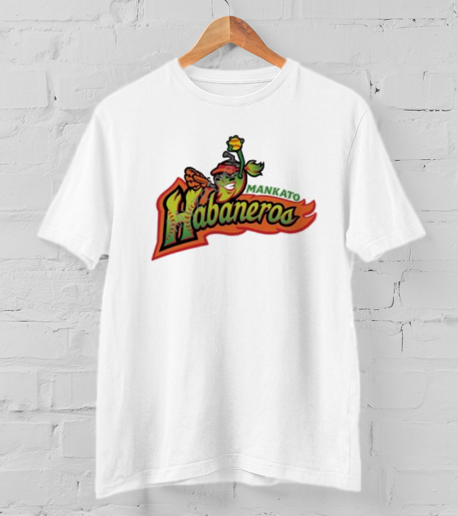 Mankato Habaneros Spicy Flaming Pepper T-Shirt
