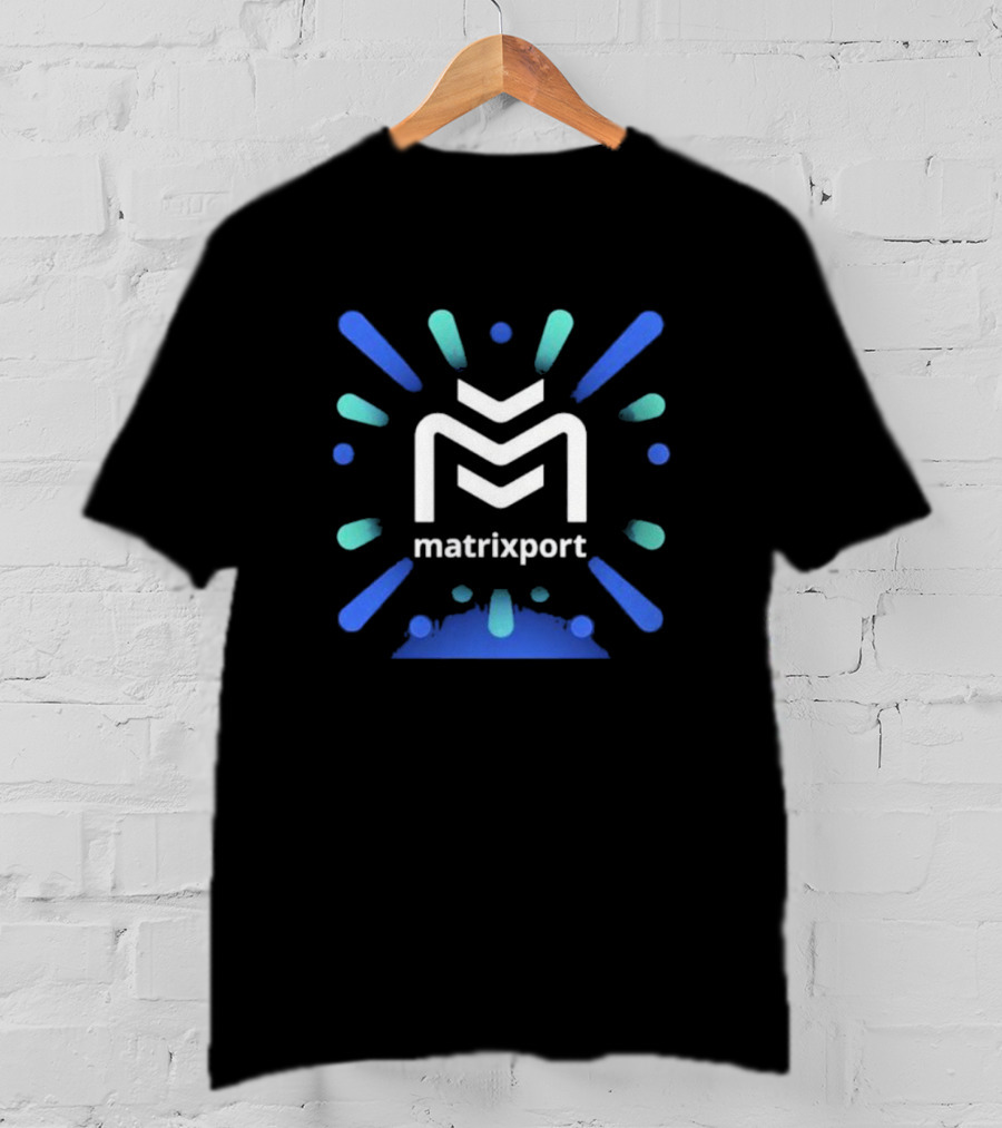 Matrixport Rwa Tokenization Transformative Finance Logo Burst T-Shirt