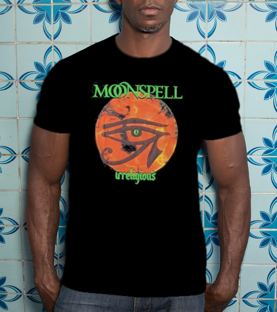 Moonspell Irreligious Eye Of Horus Emblem T-Shirt