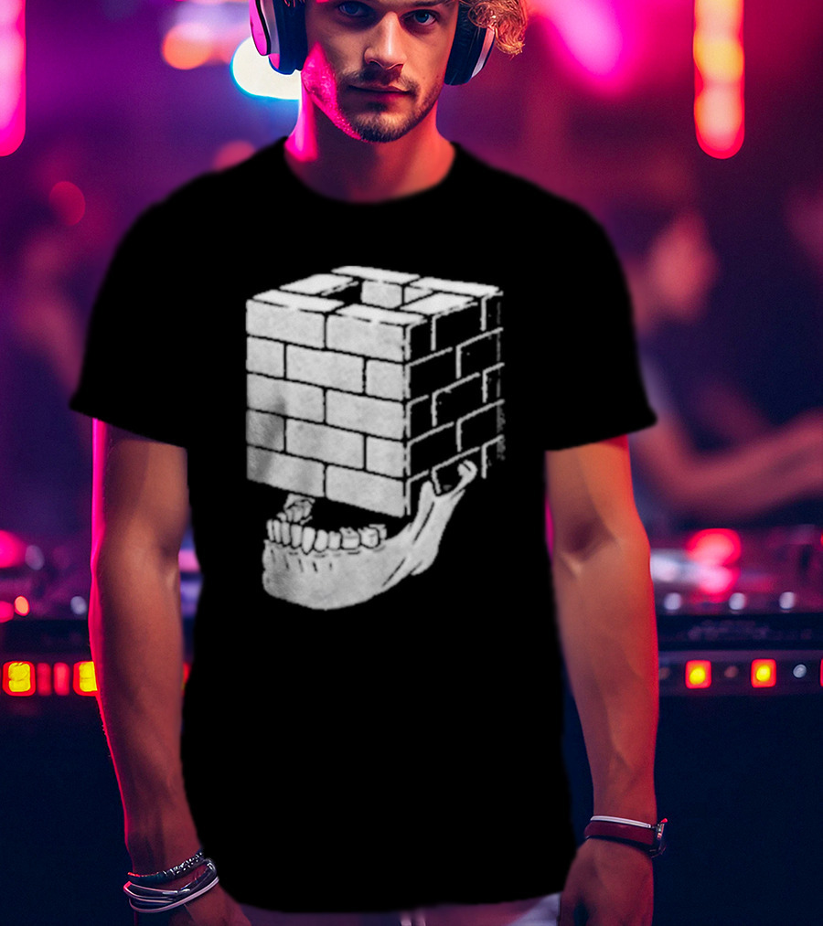 Osees Castleface Block Skull T-Shirt