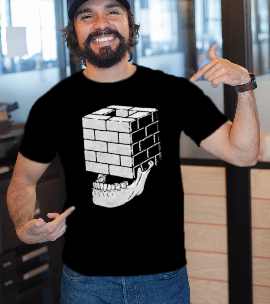 Osees Castleface Block Skull T-Shirt