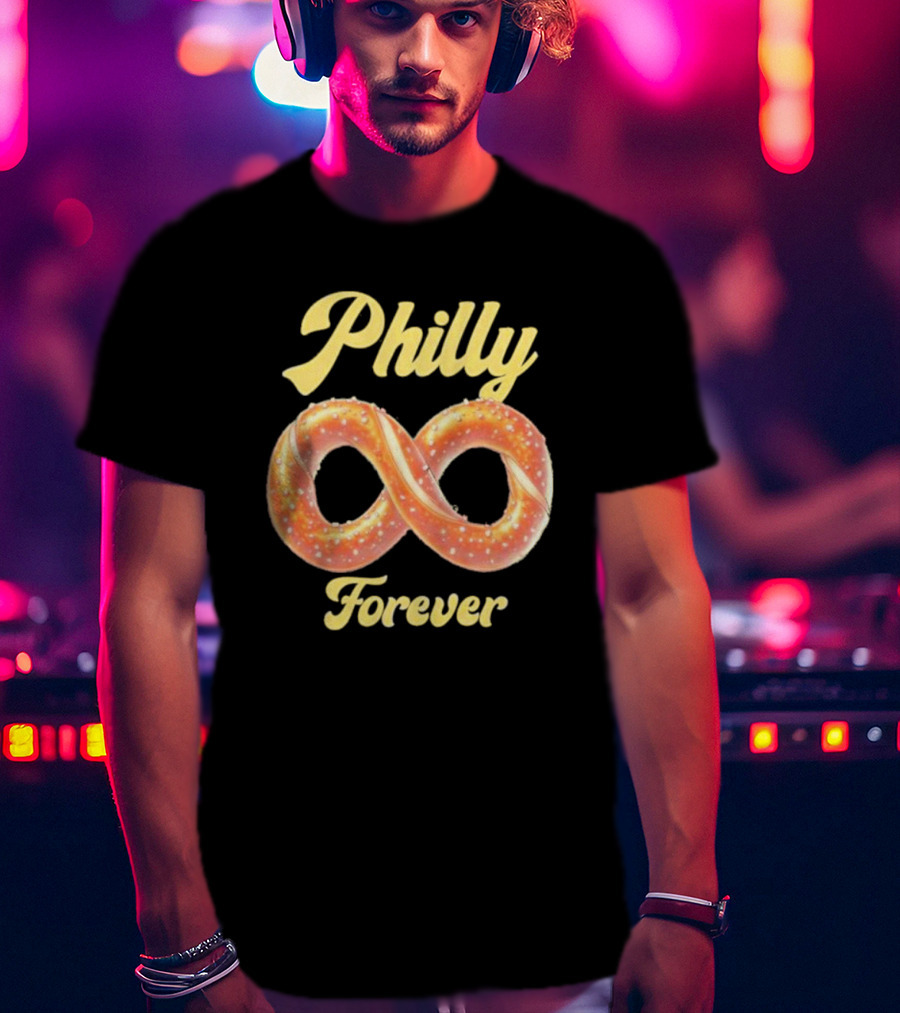 Philly Forever Pretzel Infinity T-Shirt