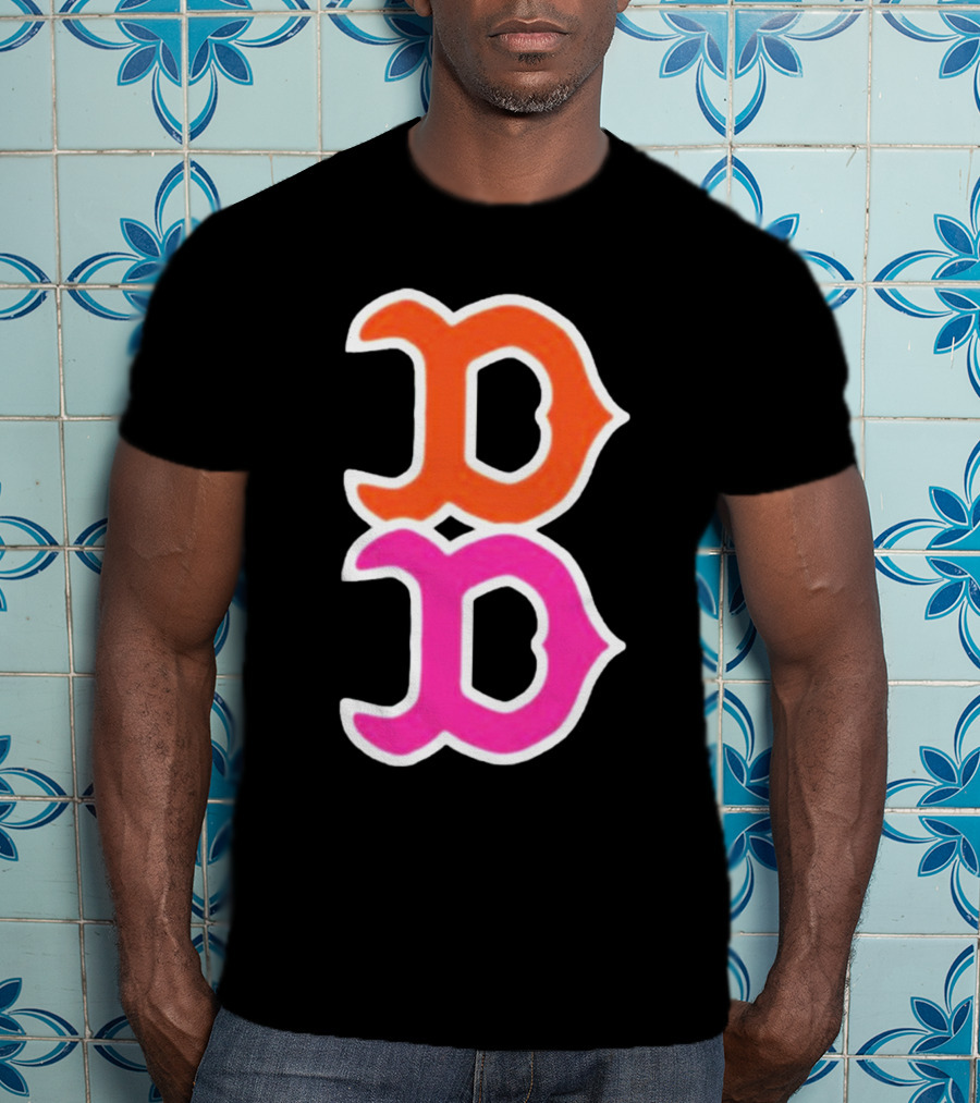Boston Red Sox Double D Dunkin’ Colors T-Shirt