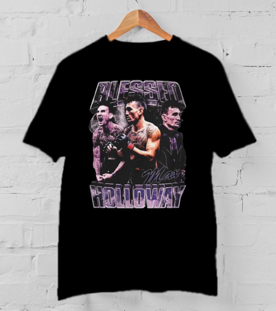 Blessed Max Holloway Vintage T-Shirt