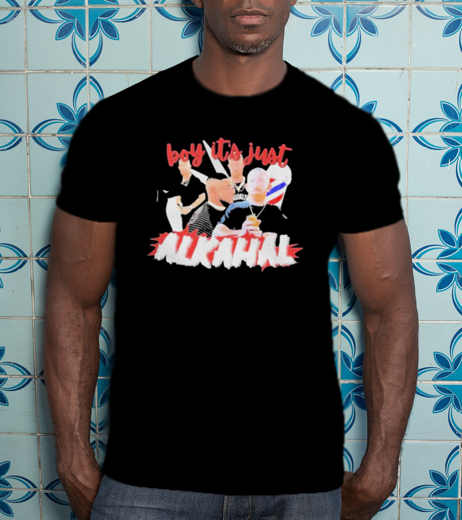Boy It’s Just Alkahal Barber Shop Scene T-Shirt