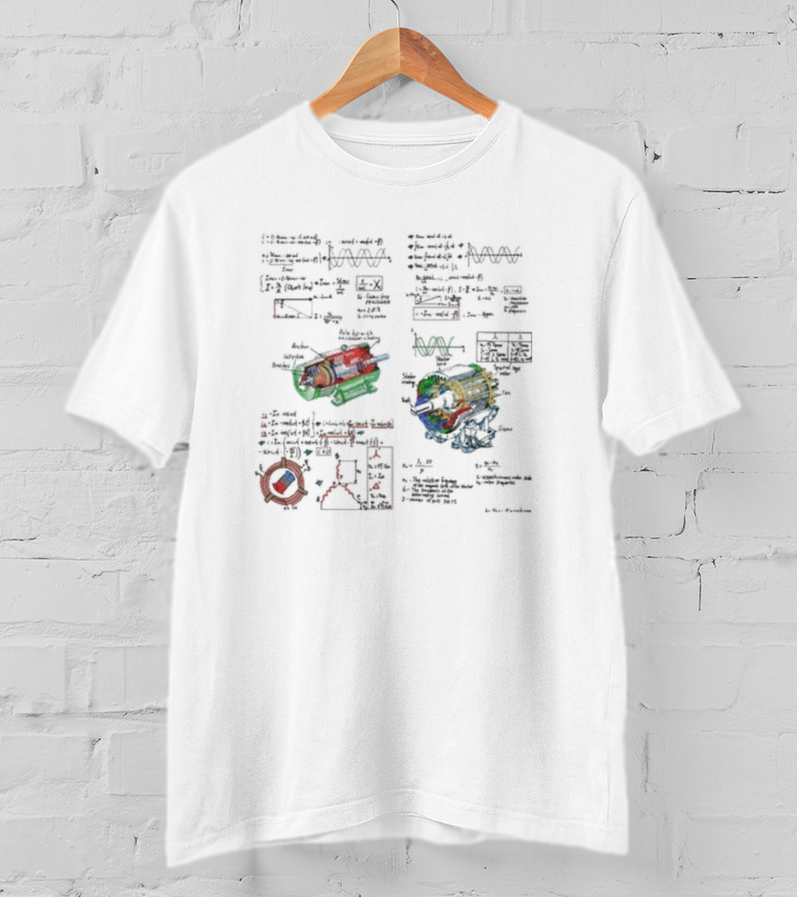 For Fans Of Electrical Engineering Science Schematics By Yuri Kovalenok T-Shirt