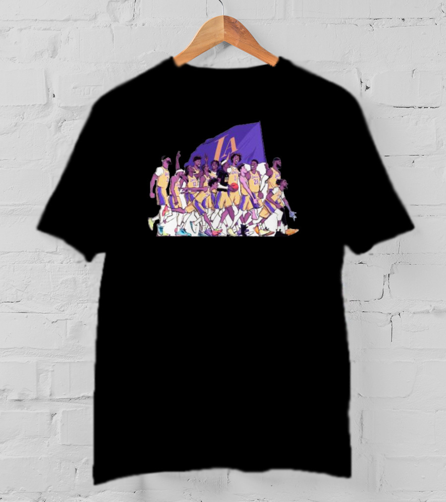 Let’s Go Lakers Lockstep LA Team Spirit T-Shirt