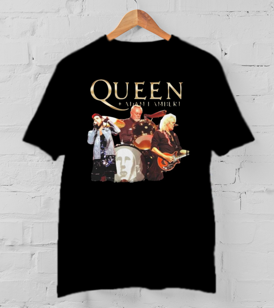 Queen + Adam Lambert Live Performance Collaboration T-Shirt
