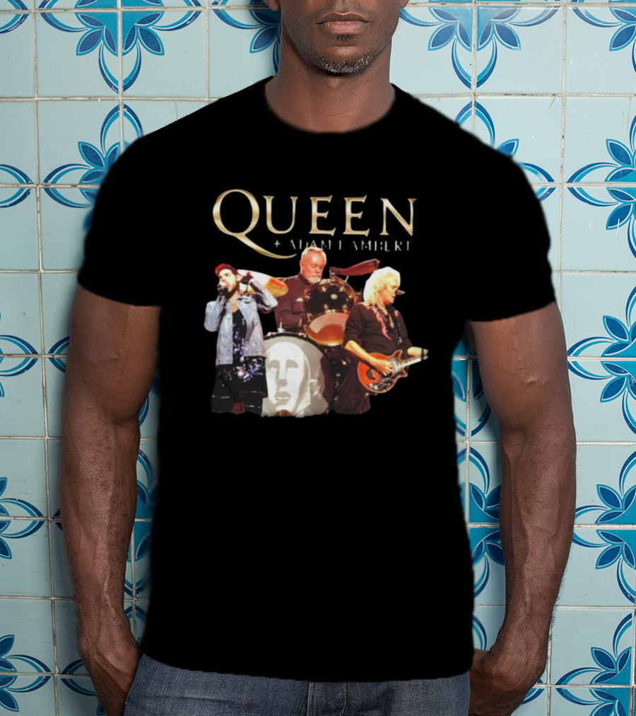 Queen + Adam Lambert Live Performance Collaboration T-Shirt