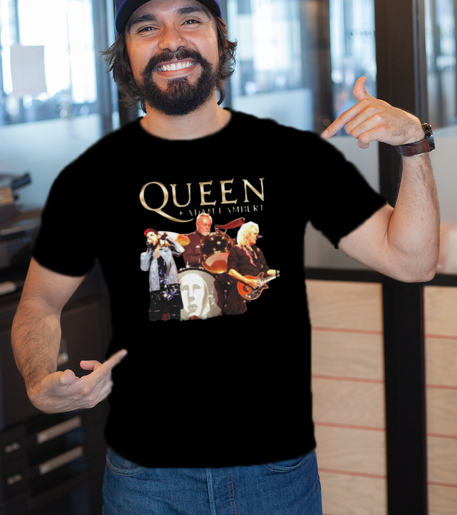 Queen + Adam Lambert Live Performance Collaboration T-Shirt