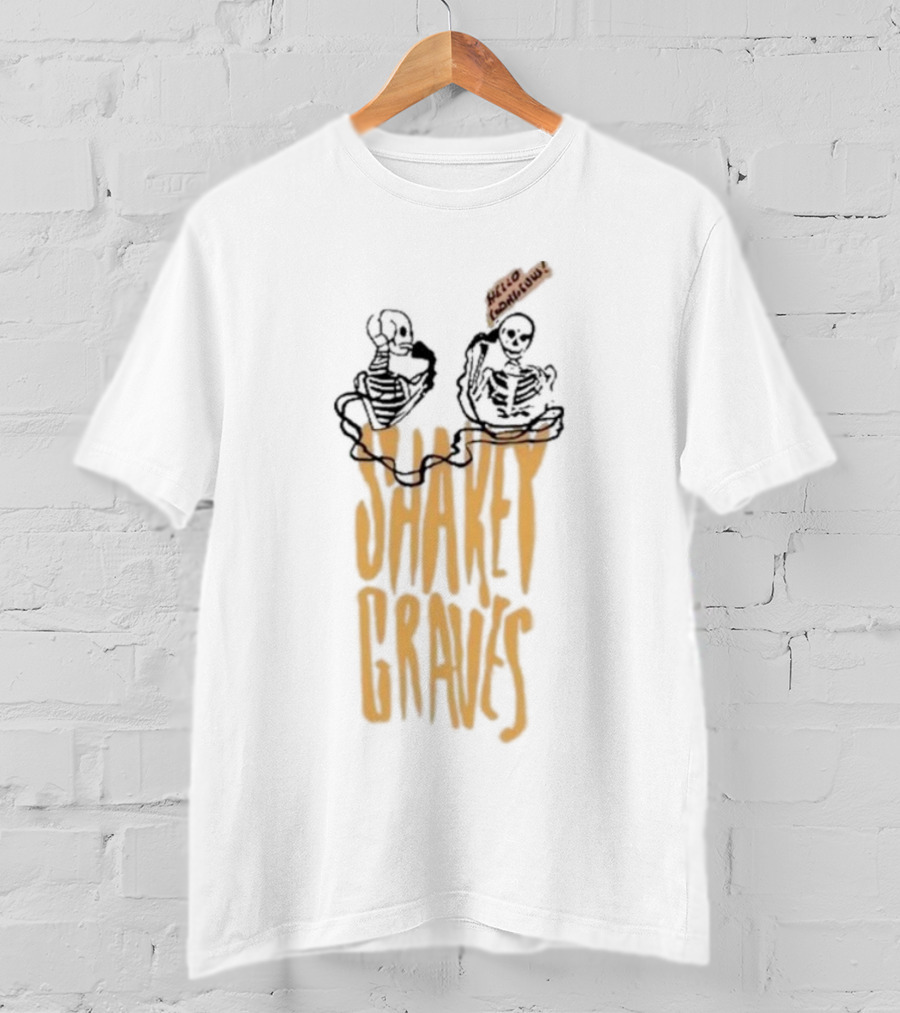 Shakey Graves Hello Gorgeous Skeletons T-Shirt