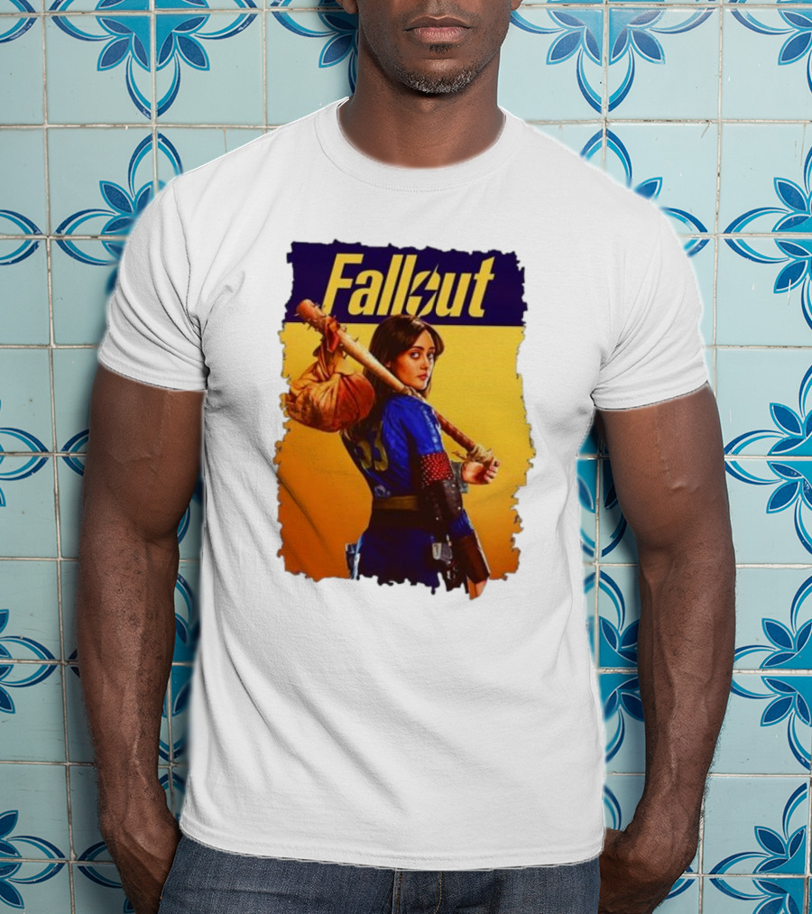 Fallout Lucy Vault Girl Retro Art 33 T-Shirt