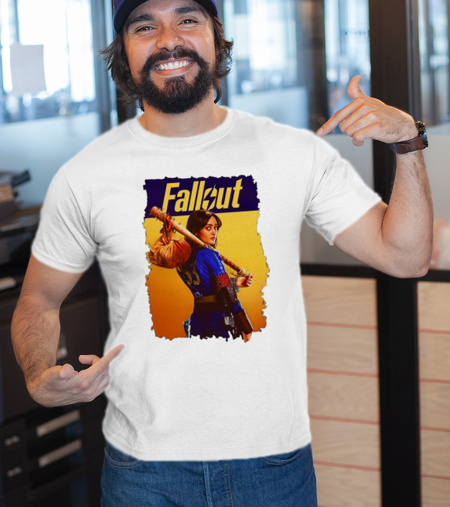 Fallout Lucy Vault Girl Retro Art 33 T-Shirt