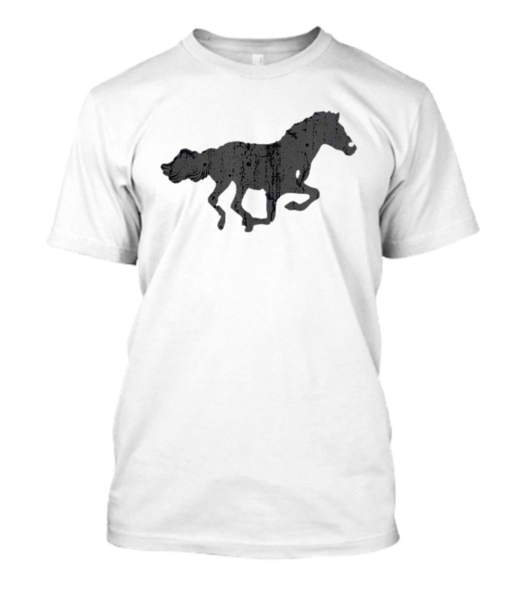 Vintage Horse Print T-Shirt