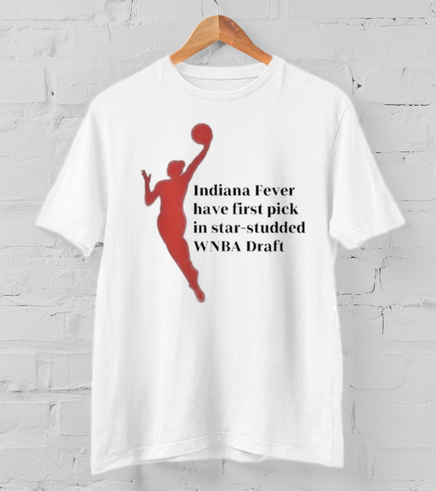 Indiana Fever First Pick Star-Studded WNBA Draft T-Shirt
