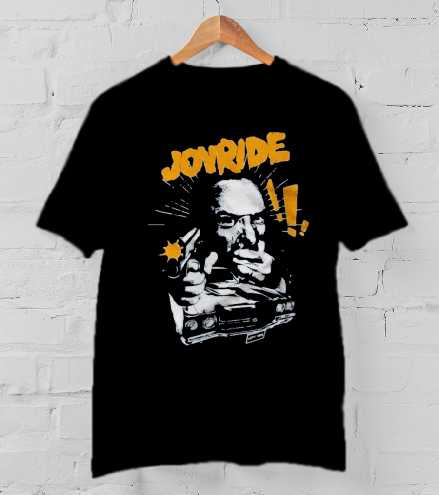 Joyride Man’s World Bold Retro Gunman Adventure T-Shirt