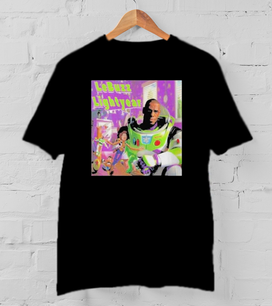 LeBuzz Lightyear Lebron James Toy Story Crossover T-Shirt