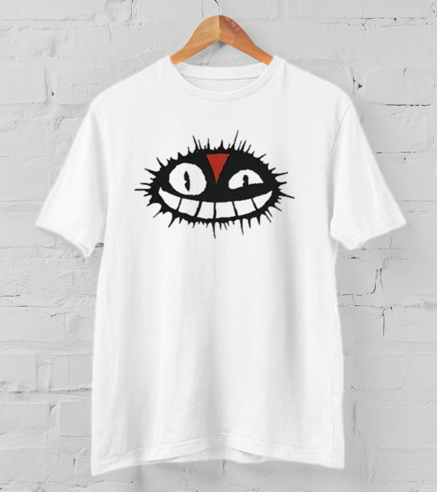 Lil Darkie Insane Eye Smiley Spiky Red Triangle T-Shirt