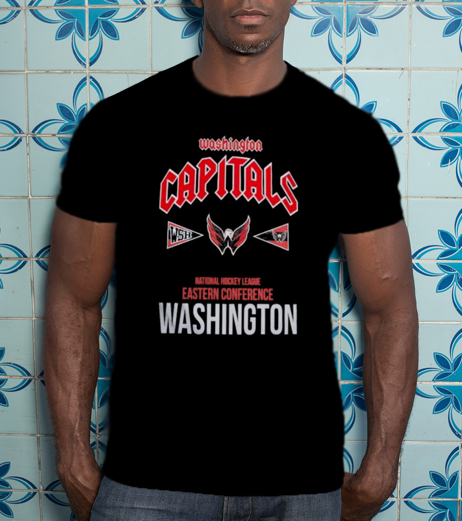 Washington Capitals National Hockey League Eastern Conference City Tour T-Shirt
