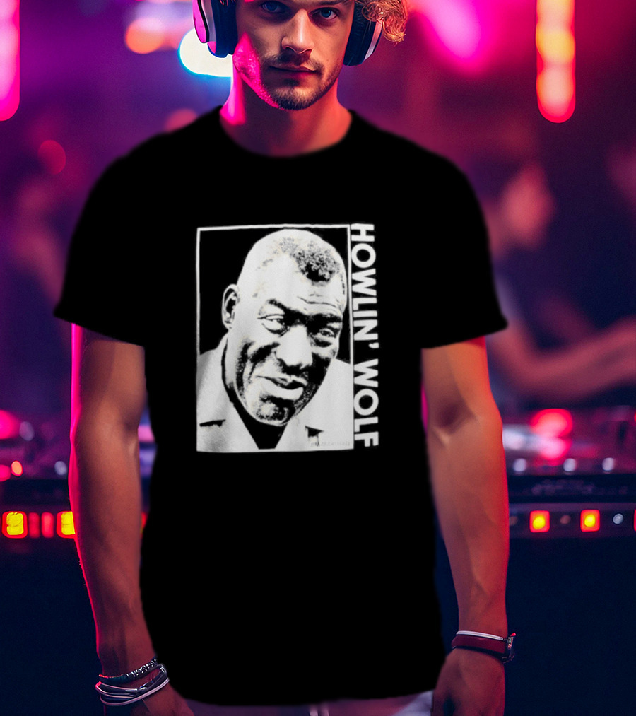Howlin' Wolf Portrait By Jim Marshall T-Shirt
