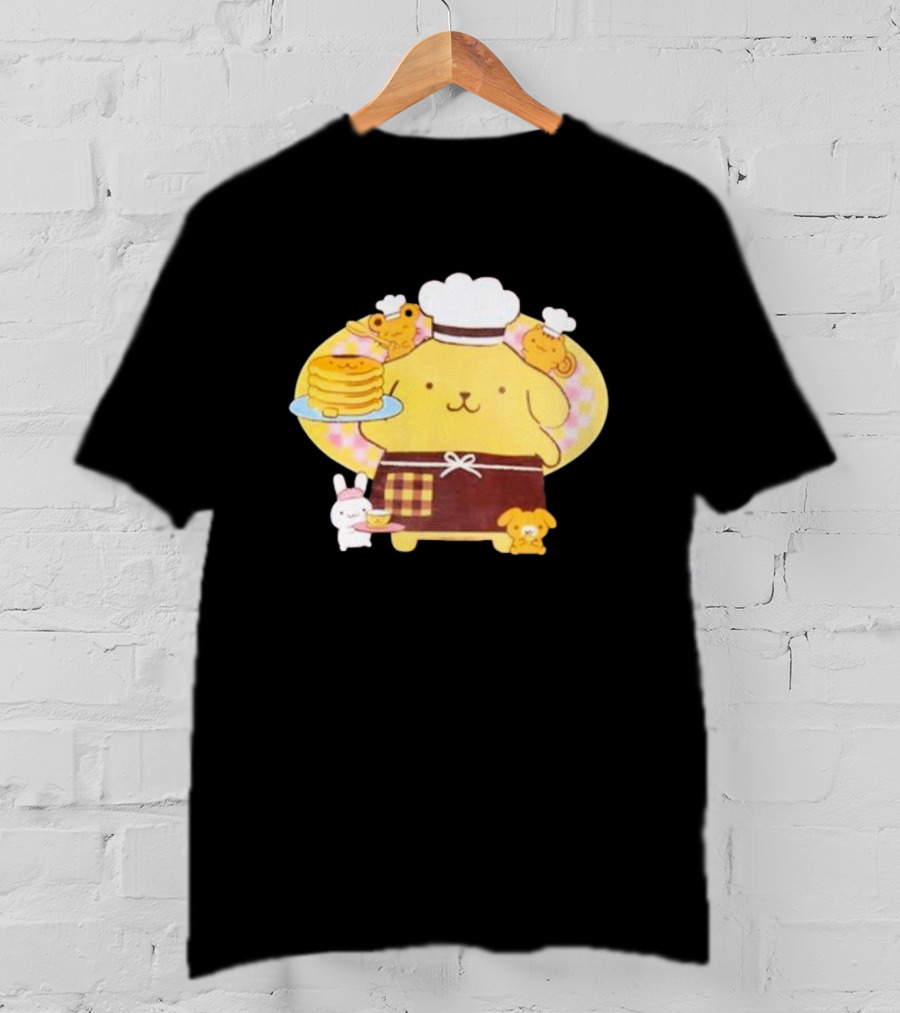 Join The Sanrio Pompompurin Pancake Chef T-Shirt