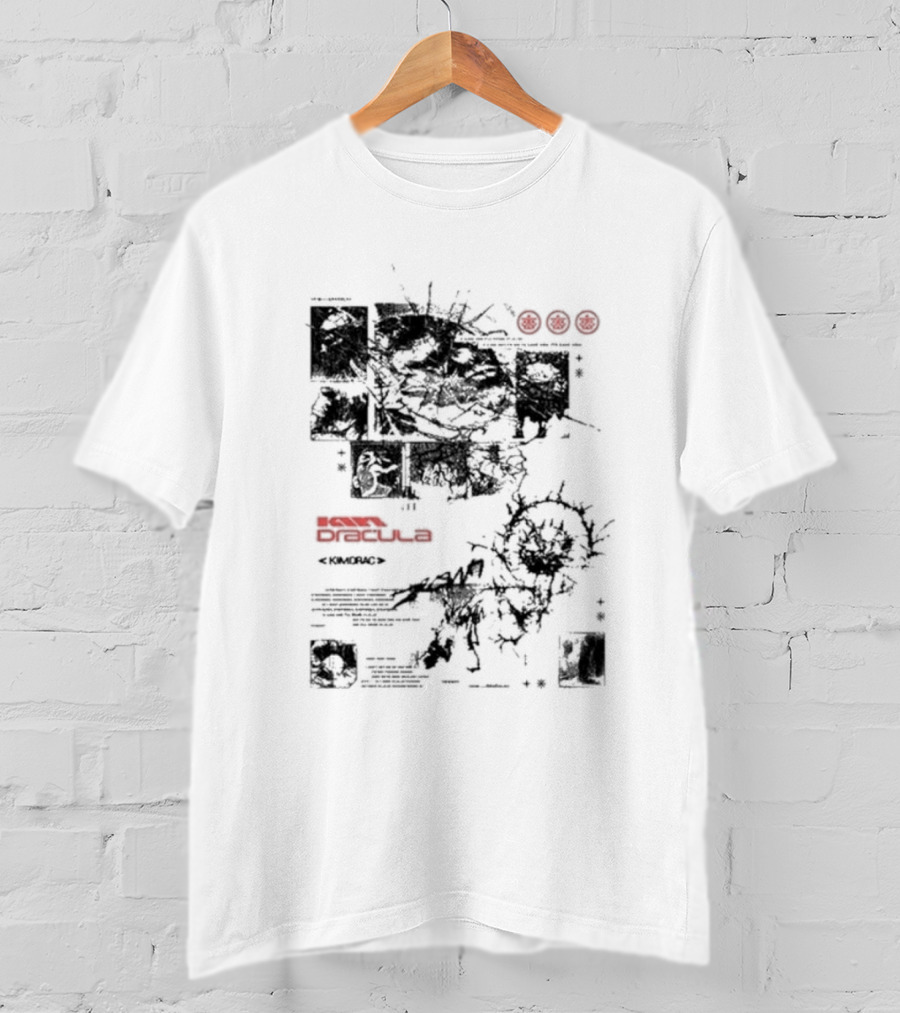 Kim Dracula Comic Style Graphics KIMOFACI T-Shirt