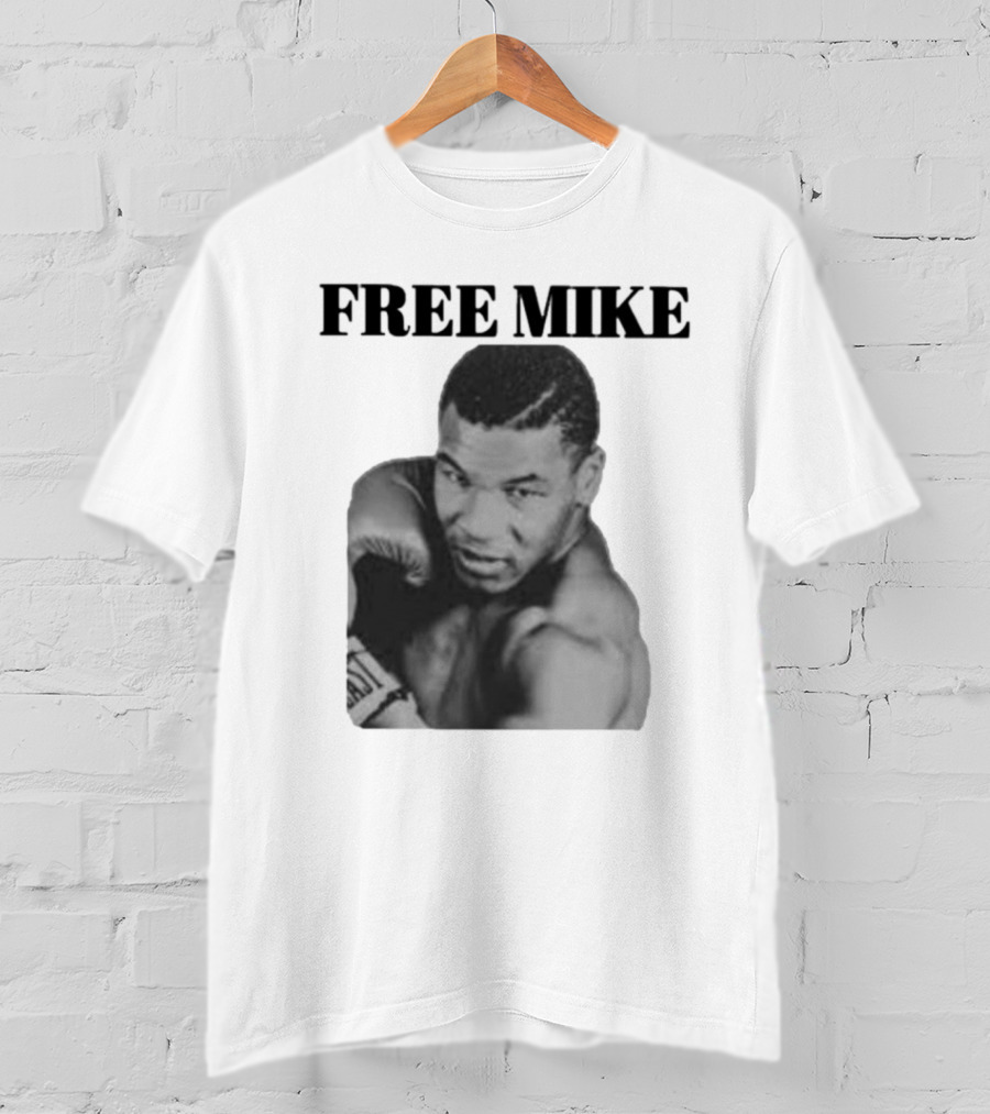 Free Mike Tyson Boxing Legend Image T-Shirt