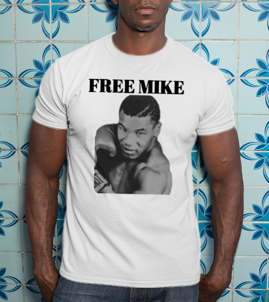 Free Mike Tyson Boxing Legend Image T-Shirt
