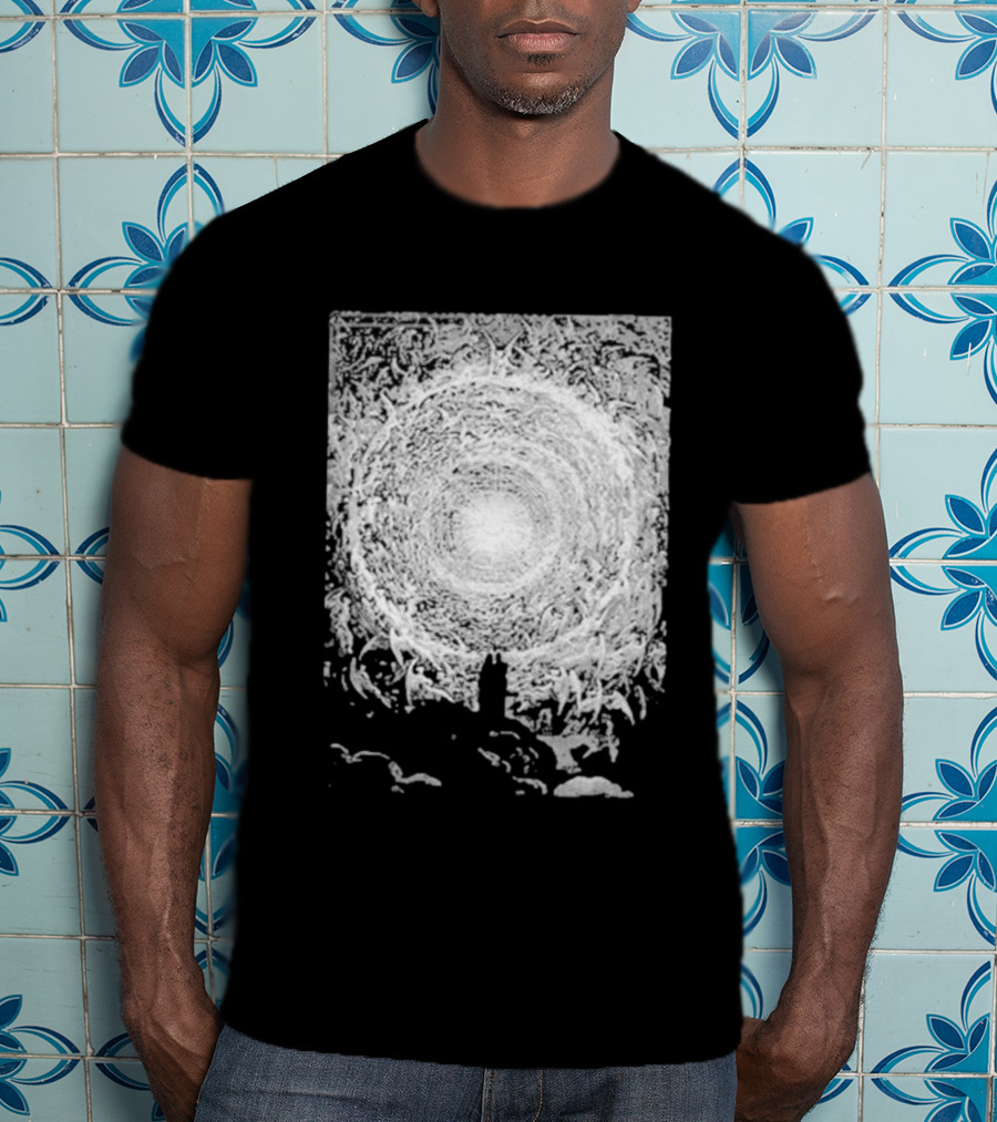 Zheani Worship The Spiritual Meat Grinder Celestial Swirling Vortex T-Shirt