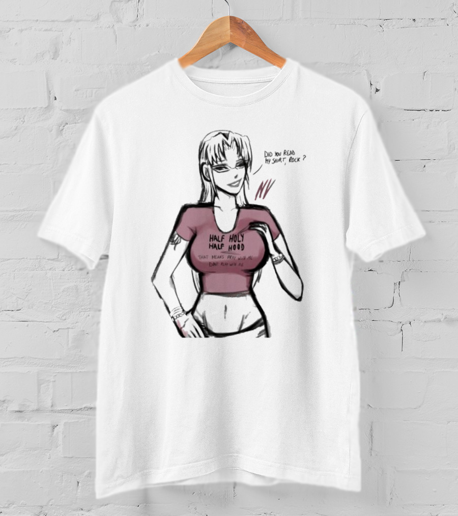 Half Holy Half Hood Pray With Me Don’t Play With Me T-Shirt