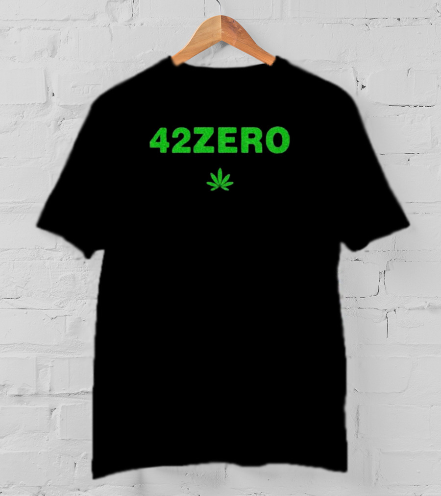 42 Zero Green Leaf Smashing Pumpkins T-Shirt