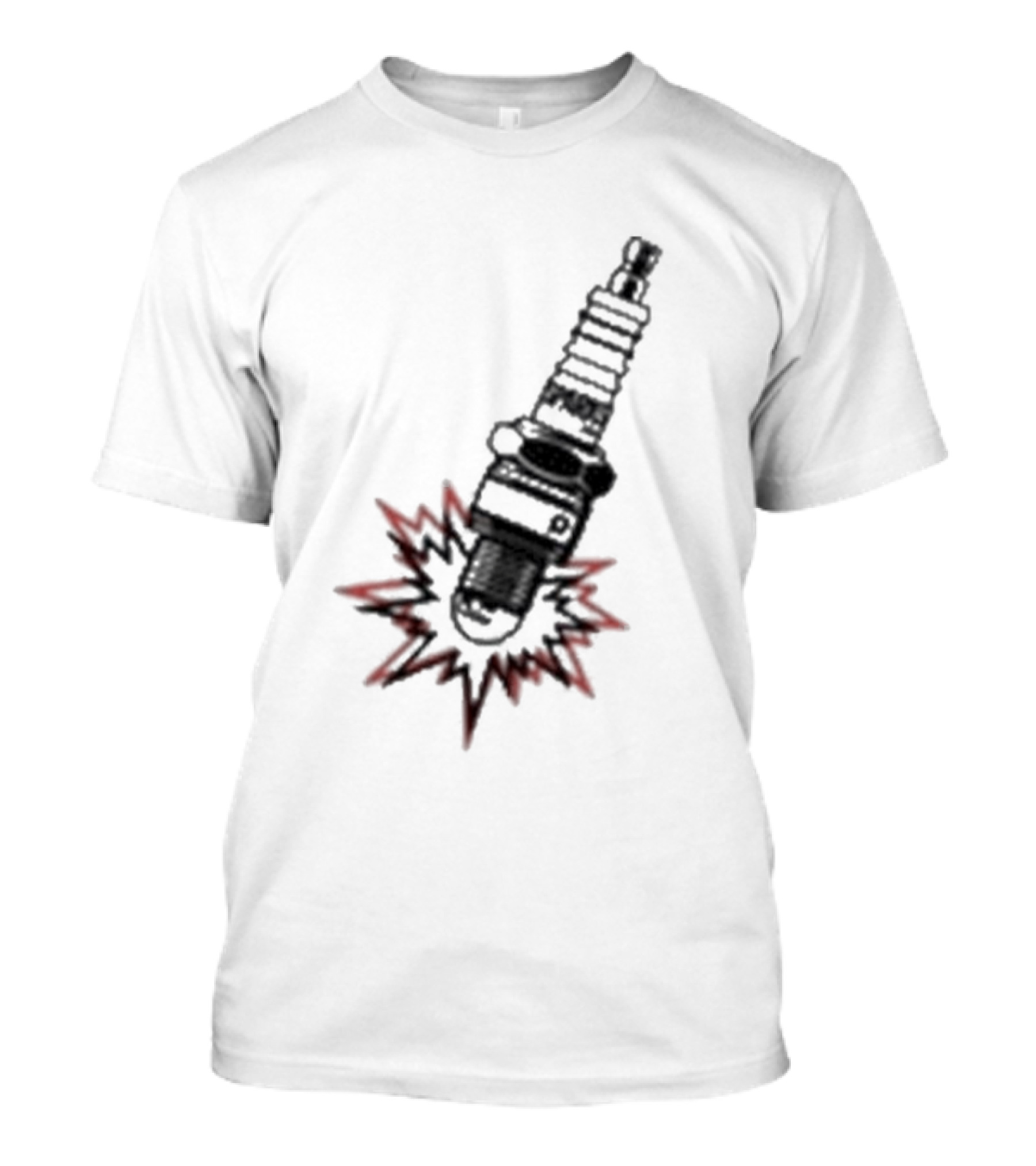 Sparks Plug Ignition Flash T-Shirt